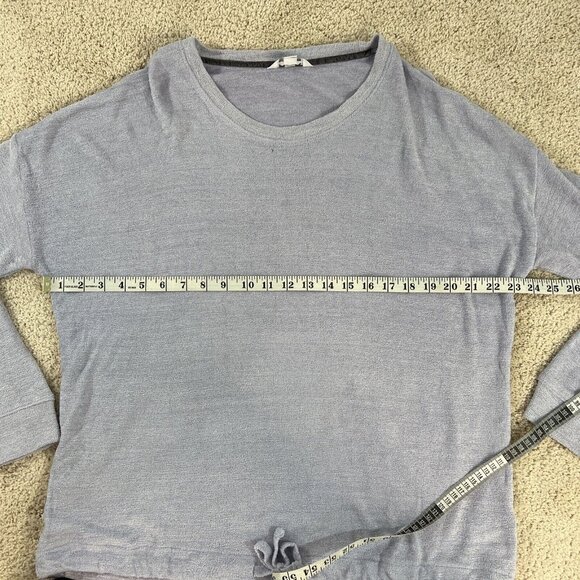 THREE DOTS Pajama Set Womans M Purple Gray Black knit Velour Lounge Stretch NWT - Picture 9 of 16